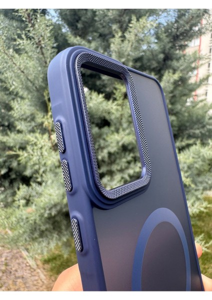 Samsung Galaxy A36 Uyumlu Kılıf Magsafe Renkli Kamera Etrafı Koruyucu Metalik Silikon Sararmaz Kapak fiyatları