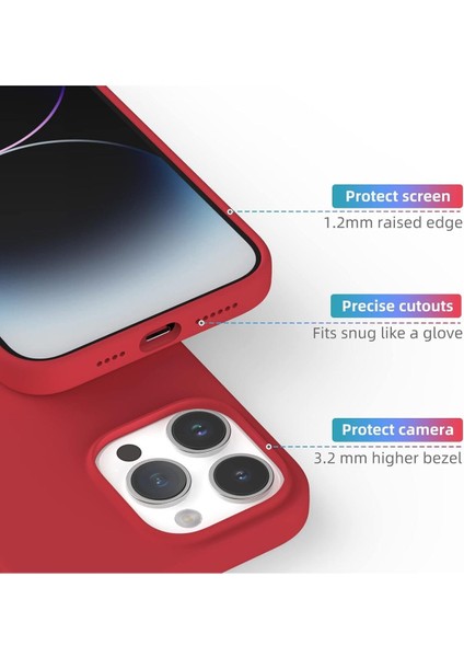 Yüksek Kaliteli iPhone 14 Pro Max Uyumlu Kılıf Liquid Silikon Renkli Mat Lekelere Dayanıklı Kaymaz modelleri