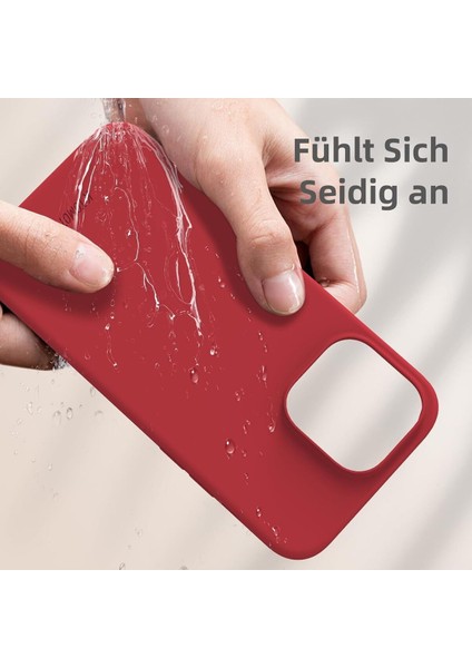 Yüksek Kaliteli iPhone 14 Pro Max Uyumlu Kılıf Liquid Silikon Renkli Mat Lekelere Dayanıklı Kaymaz