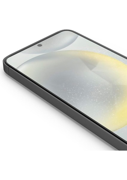 Samsung Galaxy S24/S25 Uyumlu Ekran Koruyucu Temperli Cam Kenarları Kavisli Parmak Izi Için Uygun fırsatları