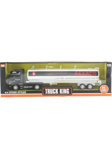Çek Bırak Die Cast Siyah Kafalı Tanker