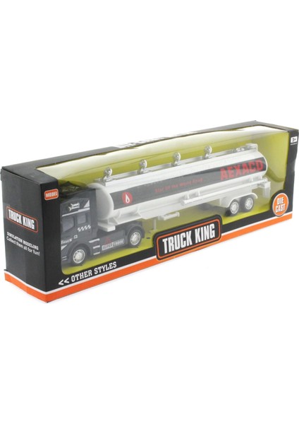 Çek Bırak Die Cast Siyah Kafalı Tanker