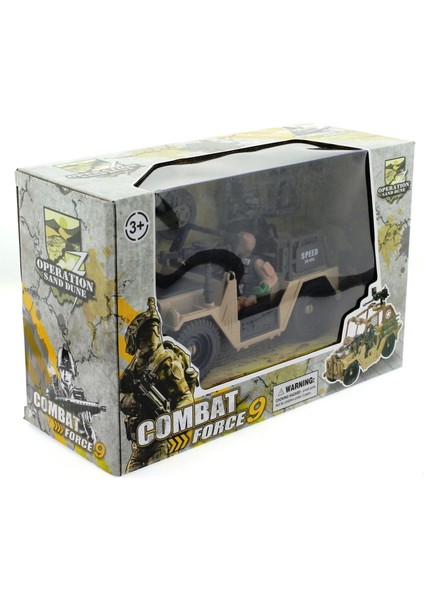 Combat Force Figür, Motor ve Jeep