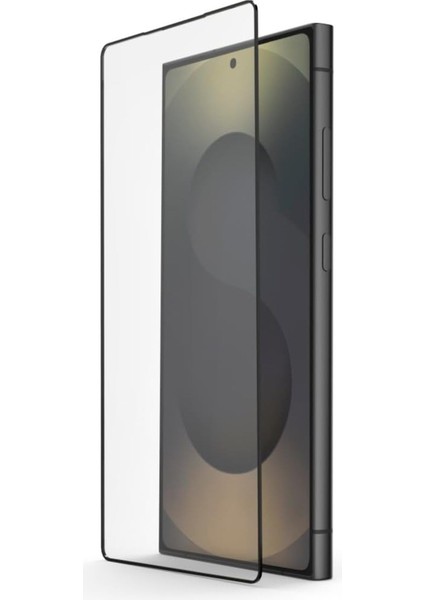 Samsung Galaxy S25 Ultra Uyumlu Ekran Koruyucu Temperli Cam Kenarları Kavisli Parmak Izi Için Uygun modelleri
