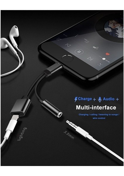Apple iPhone 14 13 12 11 x 8 7 Uyumlu Kulaklık Çevirici Lightning Dönüştürücü Bluetooth Gerektirmez indirimleri