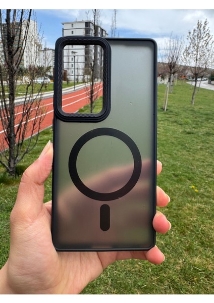 Samsung Galaxy S25 Ultra Uyumlu Kılıf Magsafe Renkli Mat Sararmaz Kamera Etrafı Metalik Kapak fiyatları