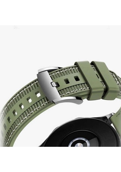 Huawei Watch GT5/GT2E/GT2/GT2 Pro/gt3/gt3 Pro/gt4 46MM Lacivert Kumaş Ayarlanabilir Lansman Kordon