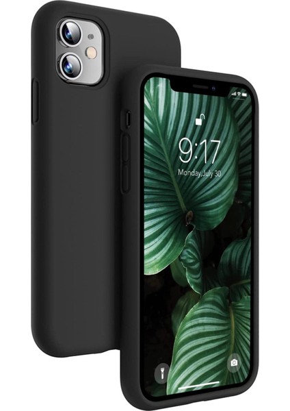 Yüksek Kaliteli iPhone 11 Uyumlu Kılıf Liquid Silikon Renkli Mat Lekelere Dayanıklı Kaymaz