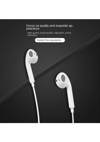 5/5s/6/6s/6s Plus Uyumlu 3.5mm Jack Kulaklık Samsung Xiaomi Huawei Uyumlu Mikrofonlu Kulaklık indirimleri
