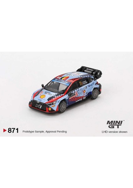 1/64 Hyundai I20 N Rally1 Hybrid 2024 Rallye Monte-Carlo Winner
