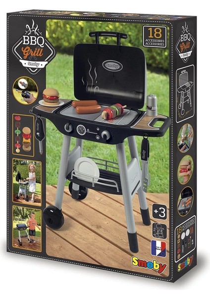 7600312001 Smoby, Bbq Grill - Barbekü / 3-8 Yaş **oyuncak**