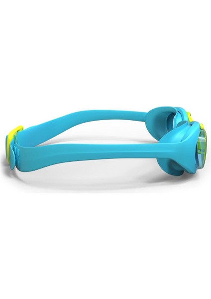 Çocuk Yüzücü Gözlüğü, Mavi/sarı, Şeffaf Cam, Rahat ve Şık Tasarım fiyatları