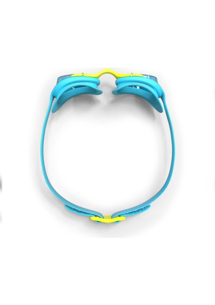 Çocuk Yüzücü Gözlüğü, Mavi/sarı, Şeffaf Cam, Rahat ve Şık Tasarım indirimleri