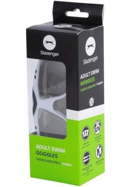 Beyaz Siyah Yüzücü Gözlüğü, Konforlu ve Şık Tasarım indirimleri