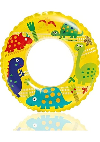 Şeffaf Desenli Simit 61, Sari Desenli, 100CM, Evinize Şıklık Katın