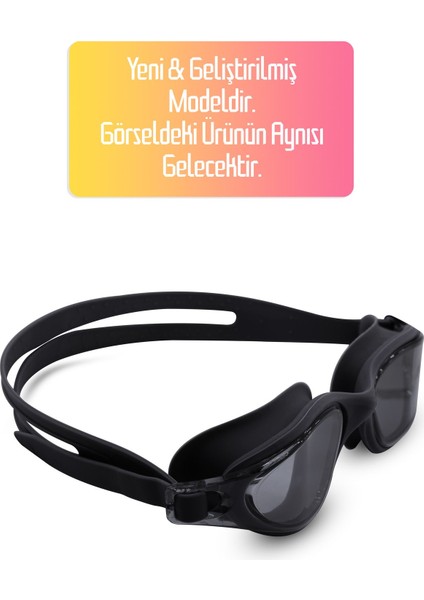 Su Geçirmez Yüzücü Gözlüğü, Large Boy, Siyah Veya Mavi Seçenekler indirimleri