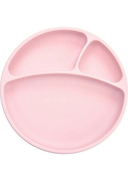 Porsiyon Vakumlu Mama Tabağı Pinky Pink