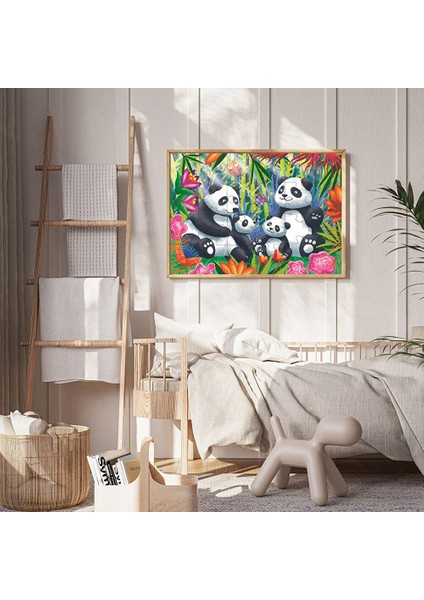 The Panda Family 24 Parça Puzzle modelleri