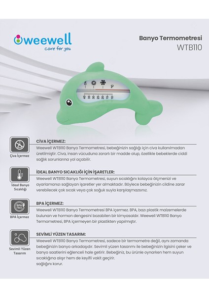 WTB110 Banyo Termometresi (Yeşil) modelleri
