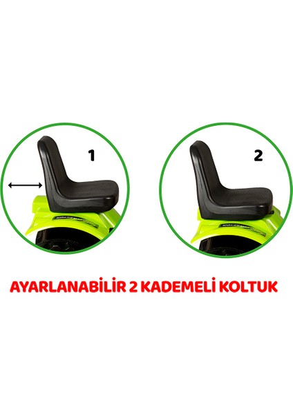 Zincirli Pedallı Traktör