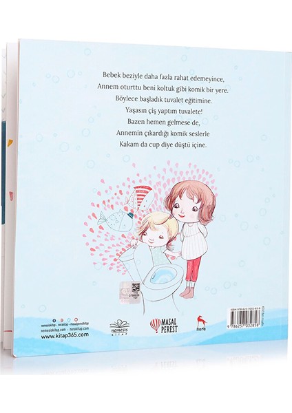 Cup Çiş Kaka Eğitici Bebek Kitabı Şeyma Göksay