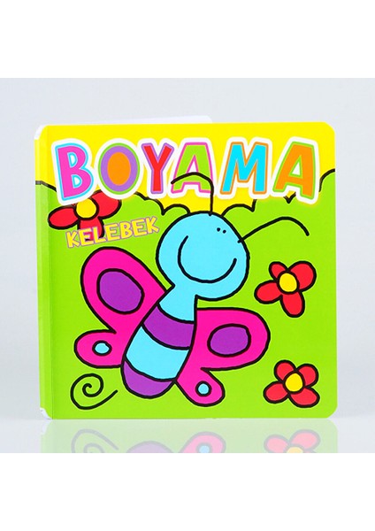 Net Boyama Kitabı Kelebek