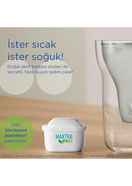 Maxtra Pro All-In-1 4 Lü Yedek Su Arıtma Filtre Kartuşu