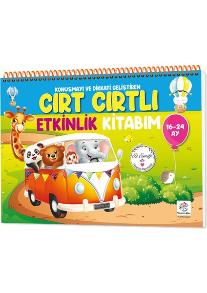 Cırt Cırtlı Etkinlik Kitabım 16-24 Ay