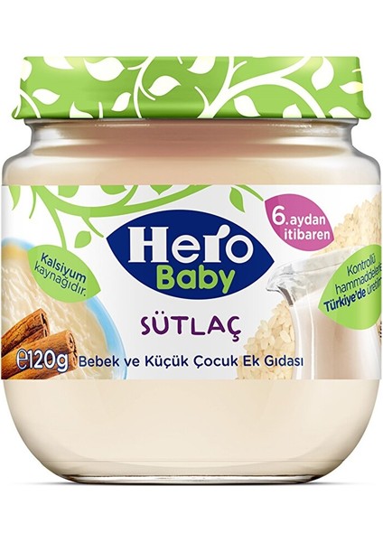 Sütlaç Kavanoz Mama 120 gr