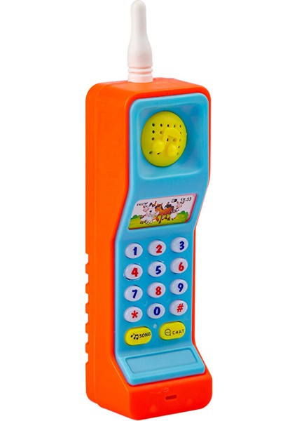 Pilli Eğitici Cep Telefonu Asortili