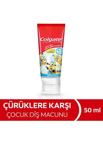 Çocuk Diş Macunu Minions 50 ml