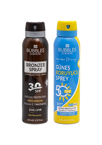 Bb Bubbles Aerosol 2'li Set