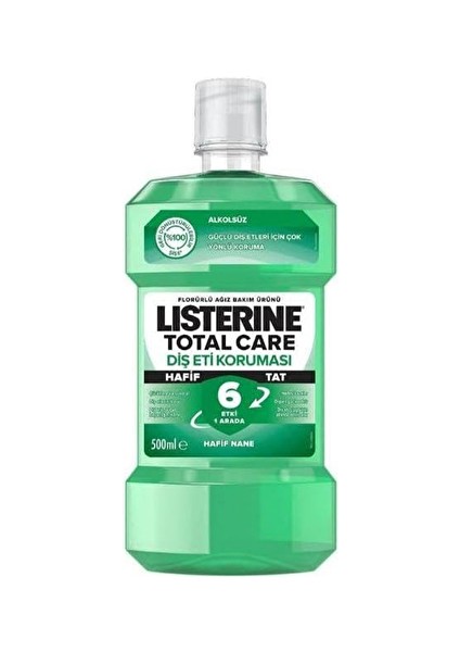 Ağız Suyu Diş ve Diş Eti Koruma Hafif Tat 500ML