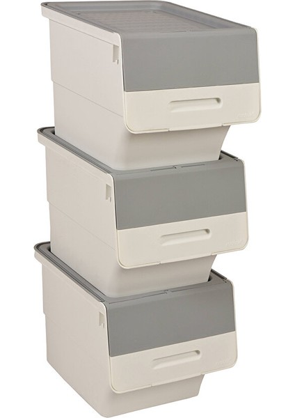 Çok Amaçlı Tekerlekli Organizer Set 3X12 Lt