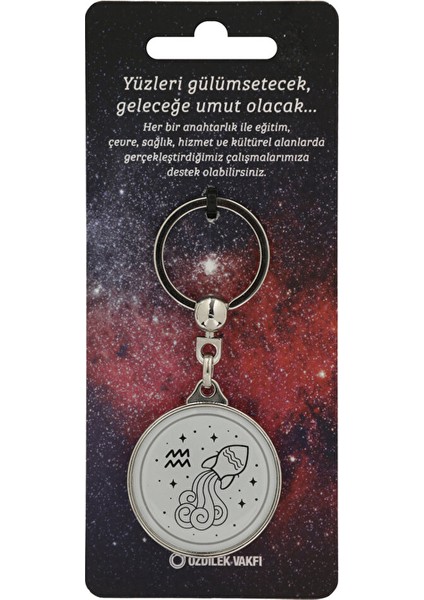 Anahtarlık Burç Kova