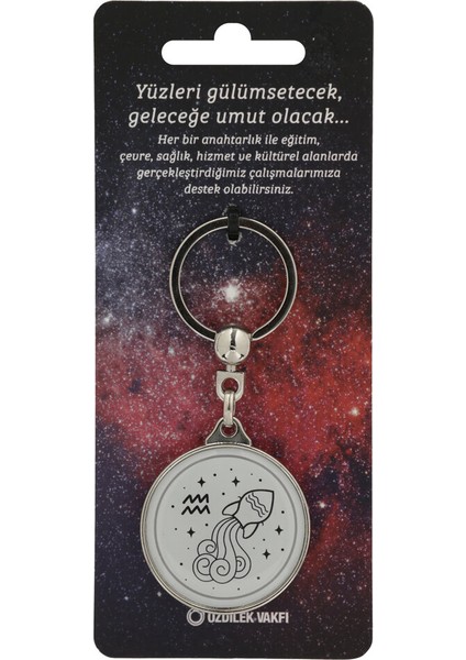 Anahtarlık Burç Kova
