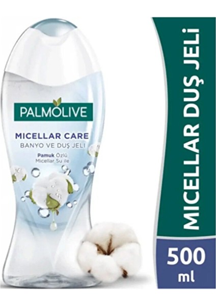 Duş Jeli Micellar Care Pamuk Özlü 500 ml
