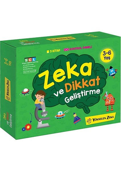3-6 Yaş Zeka ve Dikkat Geliştirme Seti