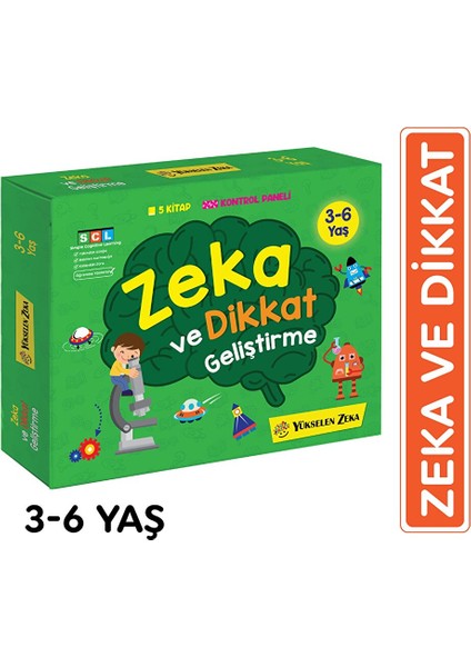 3-6 Yaş Zeka ve Dikkat Geliştirme Seti