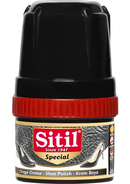 Ayakkabı Boyası Krem 60 G Siyah