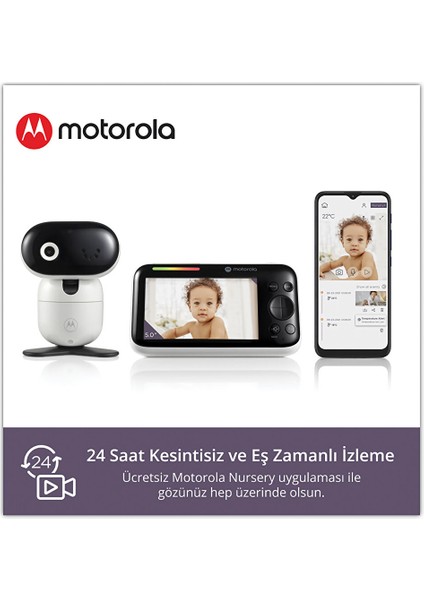 Pıp 1510 Fhd Wifi Connect Bebek Kamerası 5 Inç LCD