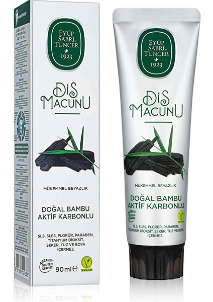 Doğal Bambu Karbonlu Diş Macunu 90 ml
