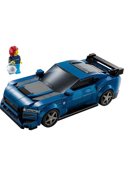 Speed Champions Ford Mustang Dark Horse Spor Araba 76920 - 9 Yaş ve Üzeri Çocuklar Için Kole