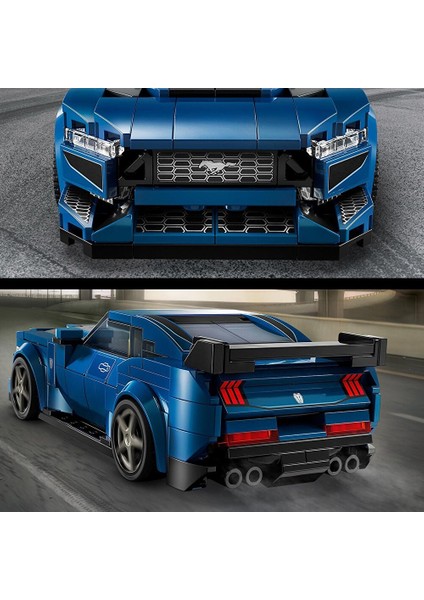 Speed Champions Ford Mustang Dark Horse Spor Araba 76920 - 9 Yaş ve Üzeri Çocuklar Için Kole