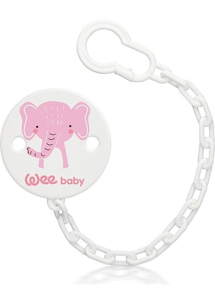 901 Wee Baby Zincirli Emzik Askısı - Kız