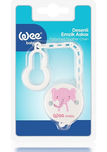 901 Wee Baby Zincirli Emzik Askısı - Kız fiyatları