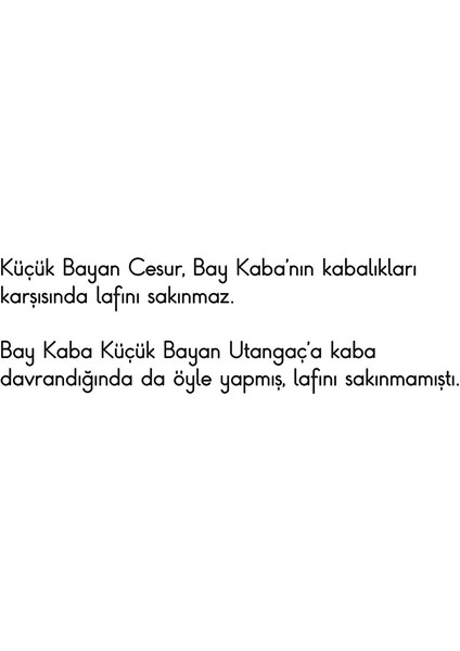 Küçük Bayan Cesur