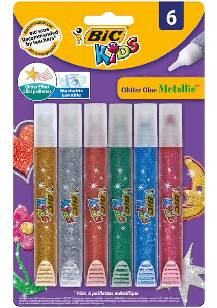 Bıc Metalik Simli Yapıştırıcı 6'lı Blister fiyatları