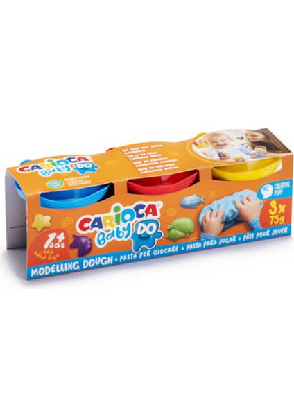 Carioka Bebek Oyuın Hamuru 3X75 ml 1 Yaş