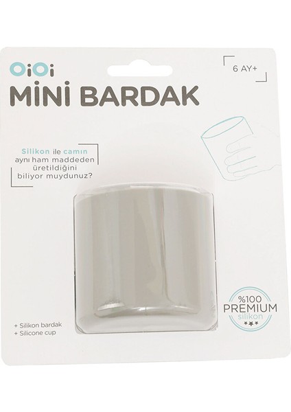 Mini Bardak Powder Grey